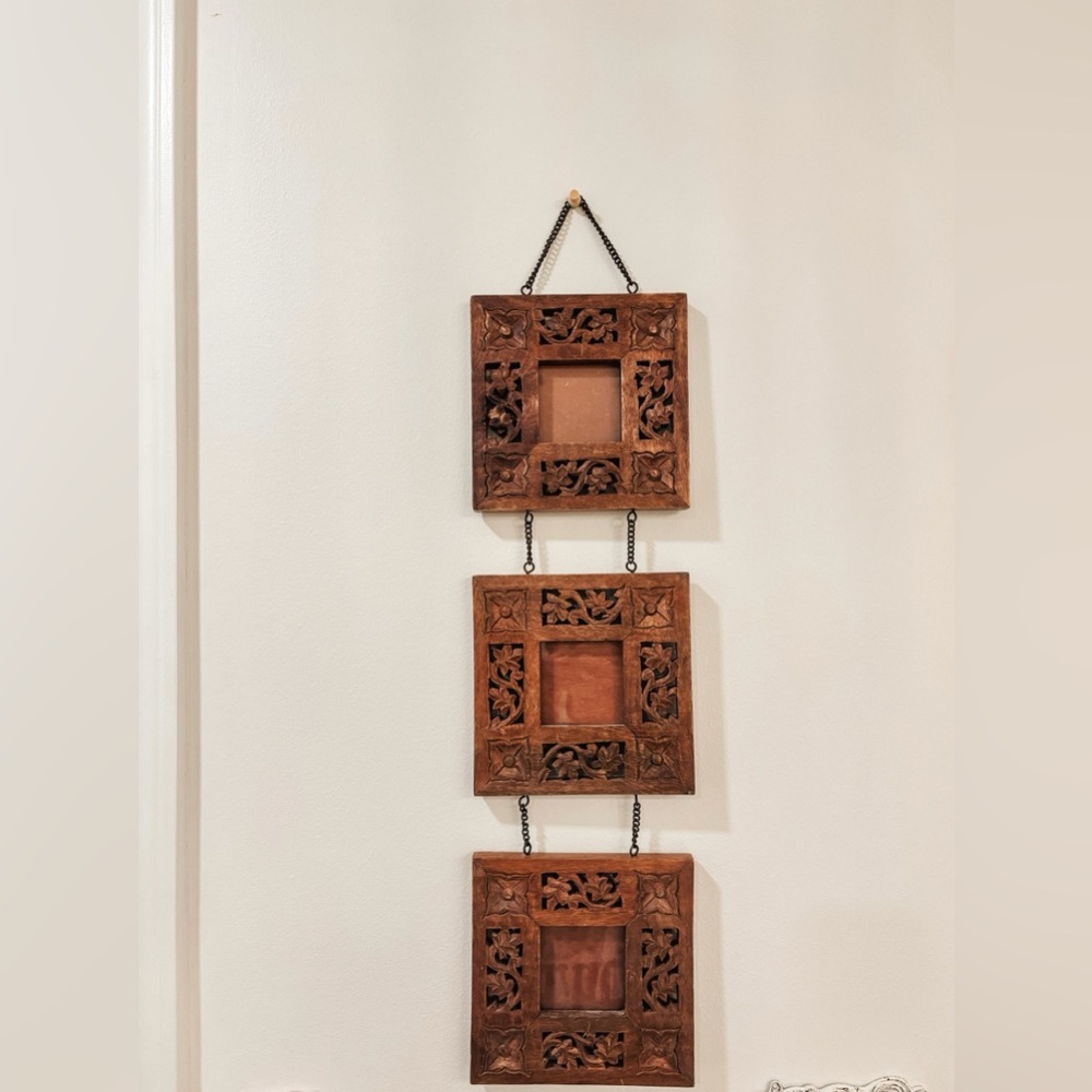 Urban Outfitters Wooden Hanging Picture Frames